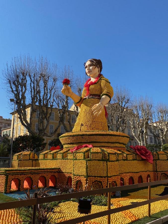 Queen Riviera : Climatisation, Parking, Terrasse Μεντόν Εξωτερικό φωτογραφία