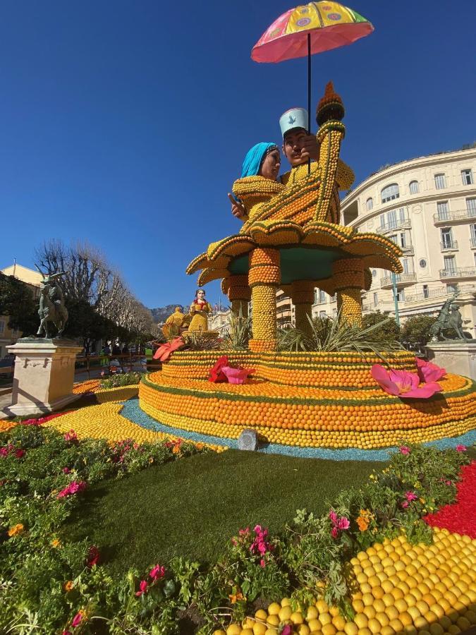 Queen Riviera : Climatisation, Parking, Terrasse Μεντόν Εξωτερικό φωτογραφία